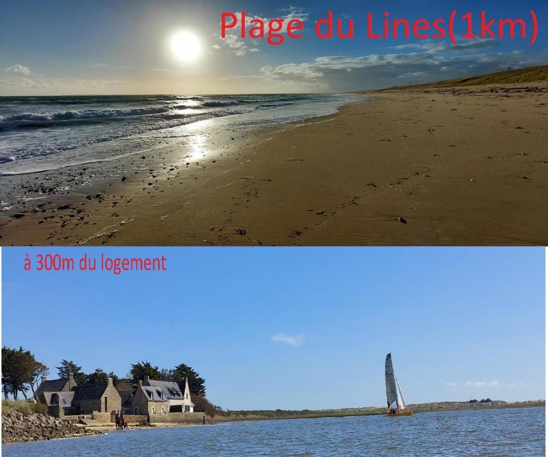 Maison De Vacances 4 Pers Avec Jardin Privatif A 1Km Plage Lines Et 300M De La Mer De Gavres - Ar Pil Jadur Plouhinec  Dış mekan fotoğraf